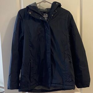 L.L. Bean Women's Black Warmer Jacket